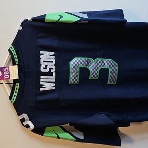 ❤️ Seattle Seahawks Number 3 Wilson Jersey